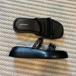 Free People  Midas Touch Flatform Sandal in Black Photo 3