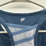 Fabletics  Trinity High‎ Impact Sports Bra in Blue Nova/Blue Iron Sz M Photo 4