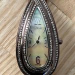 Le Vian Diamante Rare Limited Edition Diamond Ladies Watch Teardrop Case Brown Photo 2