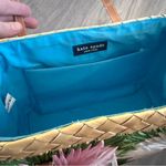 Kate Spade  New York Floral Woven Straw Top Handle Bag Photo 4