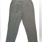 Loft  Outlet Grey Cuffed Hem Skinny Ankle Dress Pants Photo 0