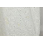 J.Crew Women's White Eyelet Short Sleeve Mini Dress Size 00 Photo 2