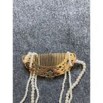 Long imitation Pearl comb Metal hairpin Hanfu Braiding hair accessories new Photo 2