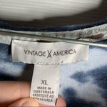 Vintage America Blue Dye Print Pullover Hoodie size XL Photo 1