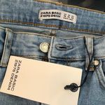 ZARA NWT  Flare Distressed Cropped flare Jeans Photo 4