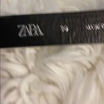 ZARA Women’s Black Belt size 32” length 46”condition very good see all photos Photo 2