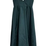 Amsale Jacqueline Gown Formal Dress Size 14 Hunter Green V Photo 2
