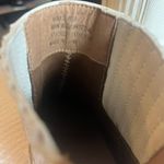 Boutique White Ankle Leather Cowboy Boots  Photo 5