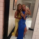 Maxi Formal Dress Blue Photo 1