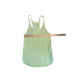 Lululemon Womens yellow Striped Racerback Tank Top sz 10 Photo 1