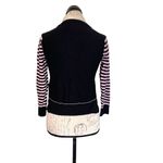 Sonia By Sonia Rykiel Sweater Sz Medium Striped Preppy Skater E Girl Punk Wool Multiple Photo 1