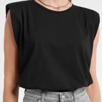 Beige botany black short sleeve T Photo 0