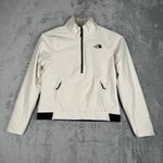The North Face ‎ Jacket Womens Small Cream Shelbe Raschel Reversible Pullover Photo 4