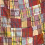 J.Crew Multicolor Madras Quilt Style Patchwork Cotton Mini Skirt Women Sz 2 Photo 5