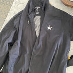 Antigua Size Medium Jacket Black Long Sleeve Full‎ Zip Women's Pockets Photo 0