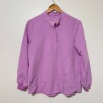 FIGS  Lavender Long Sleeve Rafaela Top Size Small Scrub Photo 1