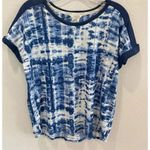 Lucky Brand Women's Multicolor Tie-Dye T-Shirt Size L Casual Short Sleeve Photo 0