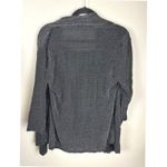 Onyx Nite Sparkly Open Front Cardigan Built-In Tank Metallic Black Party Top L Photo 1