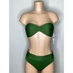 Robin Piccone New.  basil green bikini. M-top/S-bottom. Retails $186 Photo 8