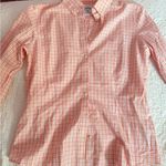 Brooks Brothers  Peach Checkered Button Down Shirt Photo 0