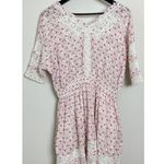 Love Shack Fancy  Newton Dress in Poppy Pink Size Large Photo 7