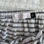 Blush boutique Blue & White Striped Off the Shoulder Top Photo 4