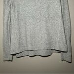 Madewell Riverside Texture Gray Knit Sweater Women’s Size Medium Photo 4