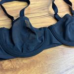 CUUP The Balconette Mesh Bra Size 30B Black Underwire Sheer NEW Photo 3