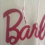 Barbie White and Pink Hoodie Size M Photo 1
