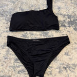 Vince Camuto  Black off the shoulder bathing suit Photo 0