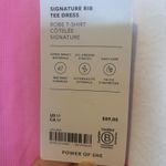 Athleta Atleta Signature Rib Tee Dress in Raphanus Pink - Medium Photo 4