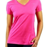 Nike Dri-Fit Womens Size S V-Neck Short Sleeve Athletic Top Photo 0