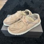 Hey Dude  tan glitter casual shoes sneakers women’s 8 Photo 1