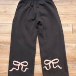 Edikted  Bonney bow sweatpants size large  Photo 0