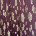 Altar'd State NWOT Alter State V Neck Purple Gold Maxi Dress Photo 5