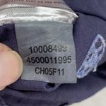 Ariat Shirt Womens M Fitted Snaps Western Purple white trim Cross accent - flaw Photo 10