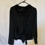 Worthington  Black Button Down Shirt Photo 0