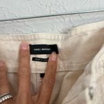 Isabel Marant  high waisted cream front seam cropped cotton jeans 38 6US Photo 13