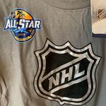 Adidas NWT NHL Eichel All Star 2018 Charcoal Tee Small Photo 1