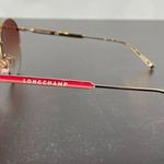 Longchamp LO133S 770 Rose Gold Oval Sunglasses Women’s Sz 59-17-145 Photo 3