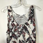 Jessica London Plus Size 18/20 Tank Top Sleeveless Feather Print Boho Knit 1440 Photo 3