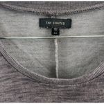 The Limited  Women's Grey Sweater Cotton Dress Photo 2