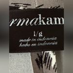 Norma Kamali  Leopard Print Dress Long Sleeve Ruched Faux Wrap Sz L Photo 4