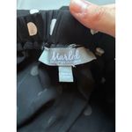 Marled Women's XS Black Polka Dot A Photo 3