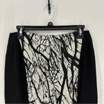 Rachel Roy  Midi Pencil Skirt Tree Branch Womens 4 Black Photo 4