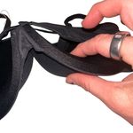 SKIMS  Black Onyx Fits Everybody T-Shirt Underwire Push-Up Bra NWT Size 34D Photo 4