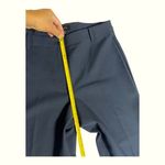 Talbots  Heritage Navy Jersey Knit Straight Leg Side Zip Dress Pants Size 10 Photo 7