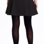 EXPRESS Black Skater Skirt Photo 0