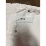 Tahari  Jamie Mid Rise Roll Cuff Skinny White Jeans 8/29 New Photo 1