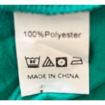 Fashion Brand Womens Green Dress Size XL Midi Long Sleeve Wrap Tie Side Zip NWT Photo 7